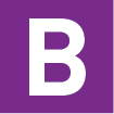 B